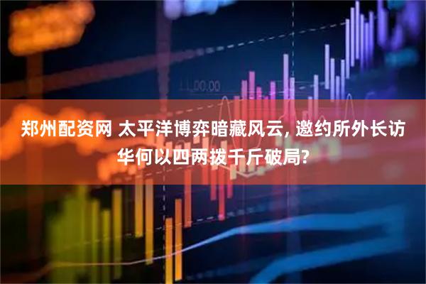 郑州配资网 太平洋博弈暗藏风云, 邀约所外长访华何以四两拨千斤破局?